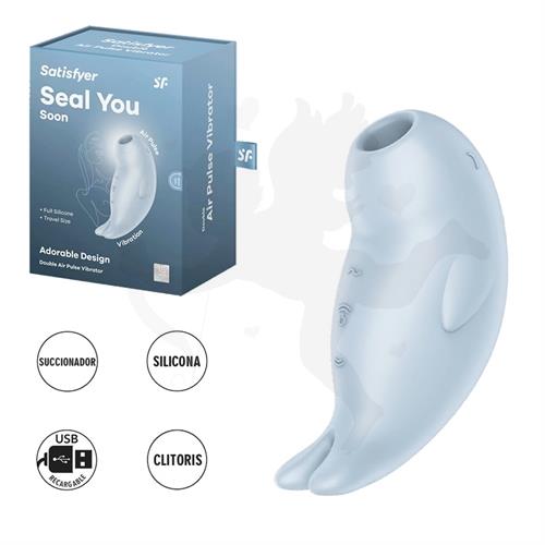 Seal you soon Succionador con forma de animal